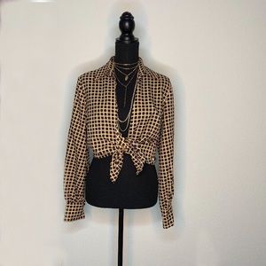 Florence Alper x Neiman Marcus Classic Blouse